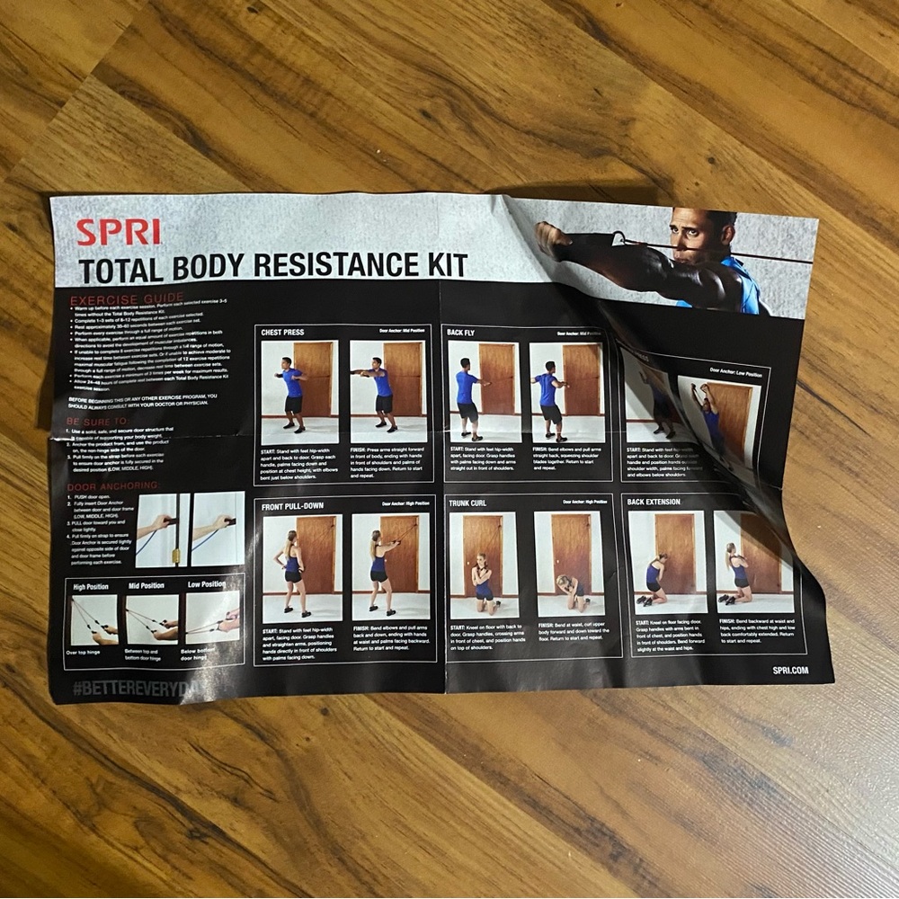 SPRI Total Body Exercise Resistance Kit - Picture 14 of 15